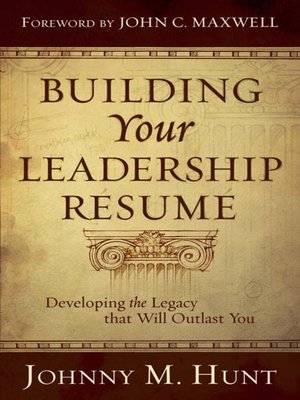 cover image of Building Your Leadership Resume